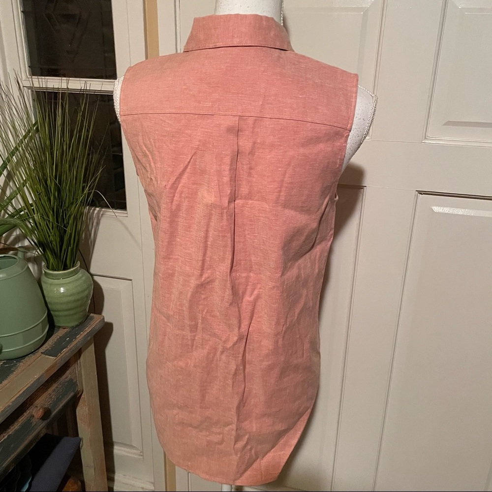 Theory yarine tank in azalea melange sharkskin - Picture 5 of 8
